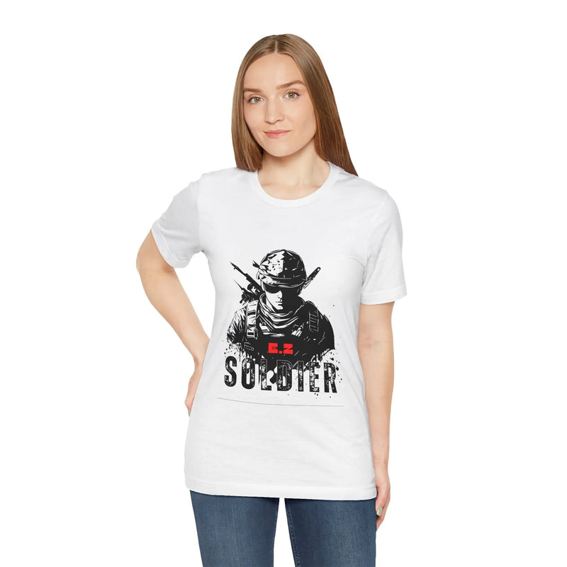 ZIPAL Soldier Unisex Jersey Short Sleeve Tee Printify