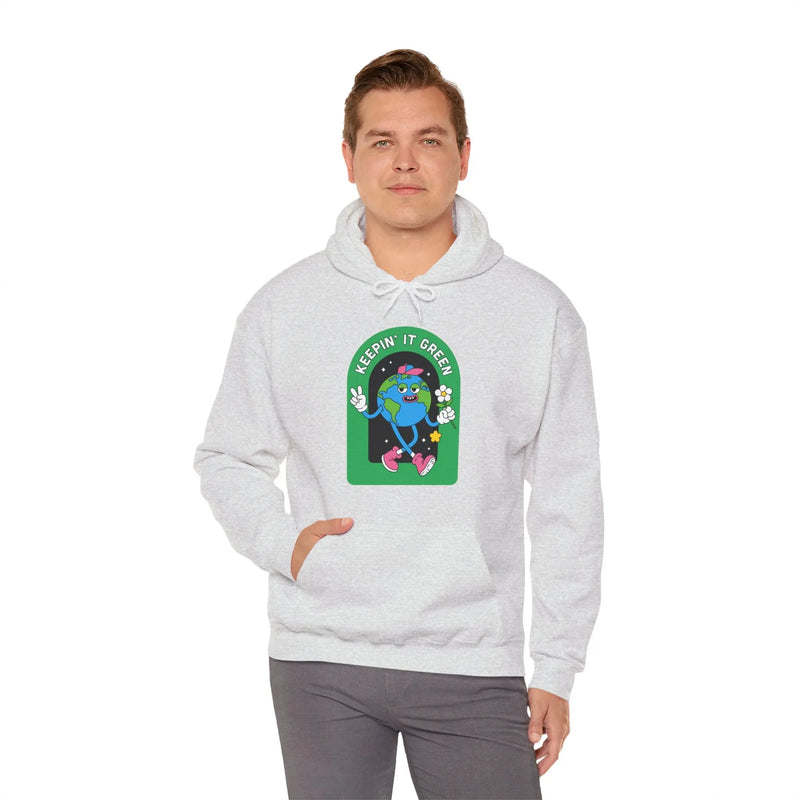 AYZO Keeping It Green Unisex Heavy Blend™ Hooded Sweatshirt Printify