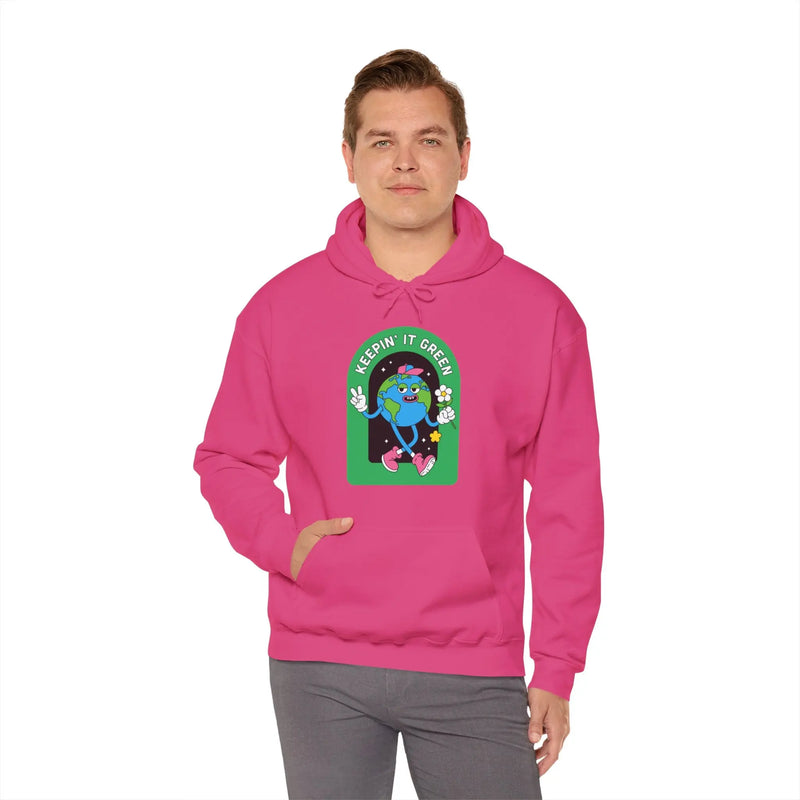 AYZO Keeping It Green Unisex Heavy Blend™ Hooded Sweatshirt Printify