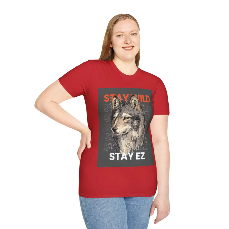 ZIPAL Wild Unisex Softstyle T-Shirt Printify