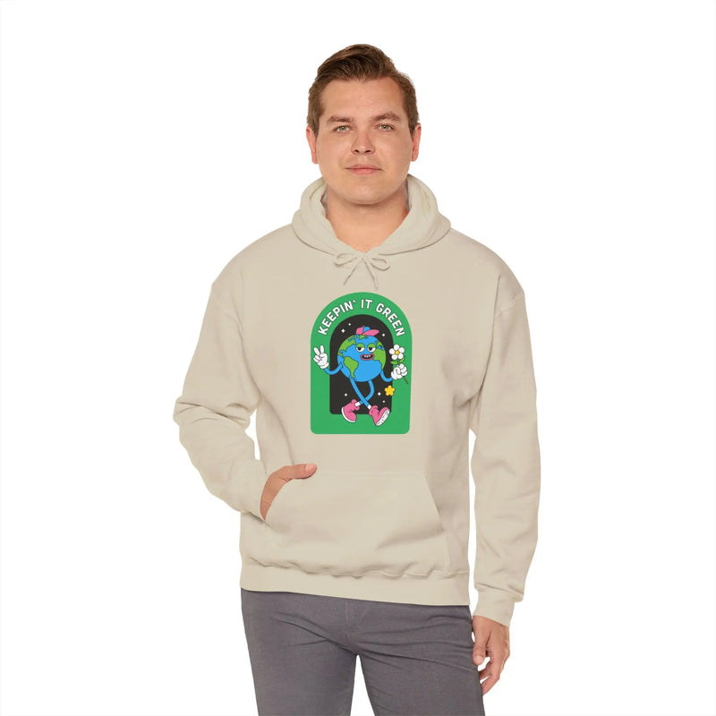 AYZO Keeping It Green Unisex Heavy Blend™ Hooded Sweatshirt Printify