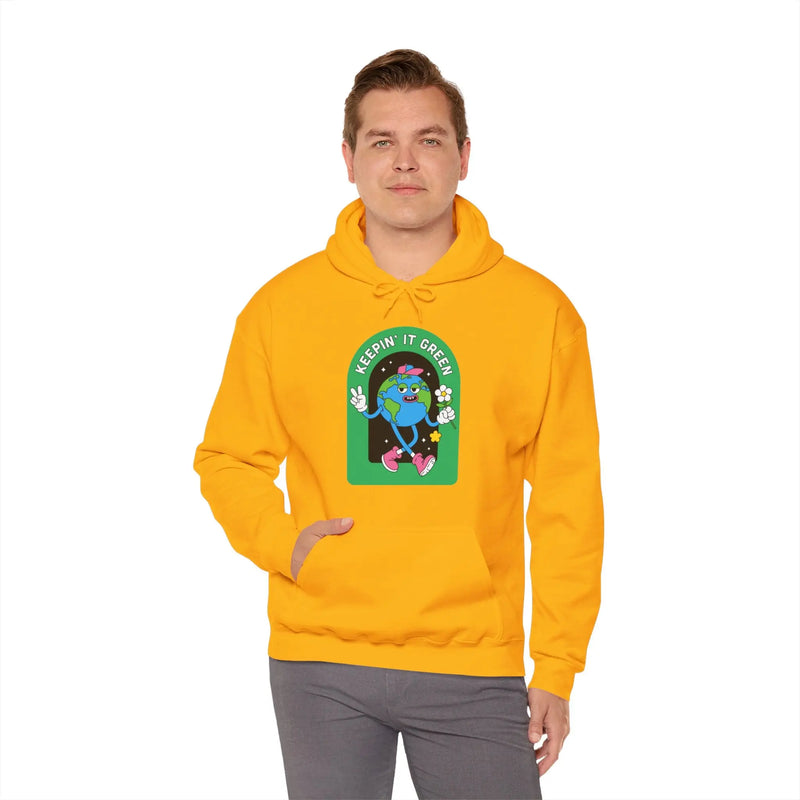 AYZO Keeping It Green Unisex Heavy Blend™ Hooded Sweatshirt Printify