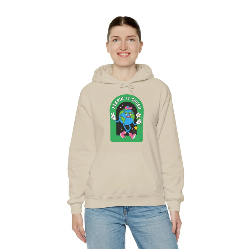 AYZO Keeping It Green Unisex Heavy Blend™ Hooded Sweatshirt Printify