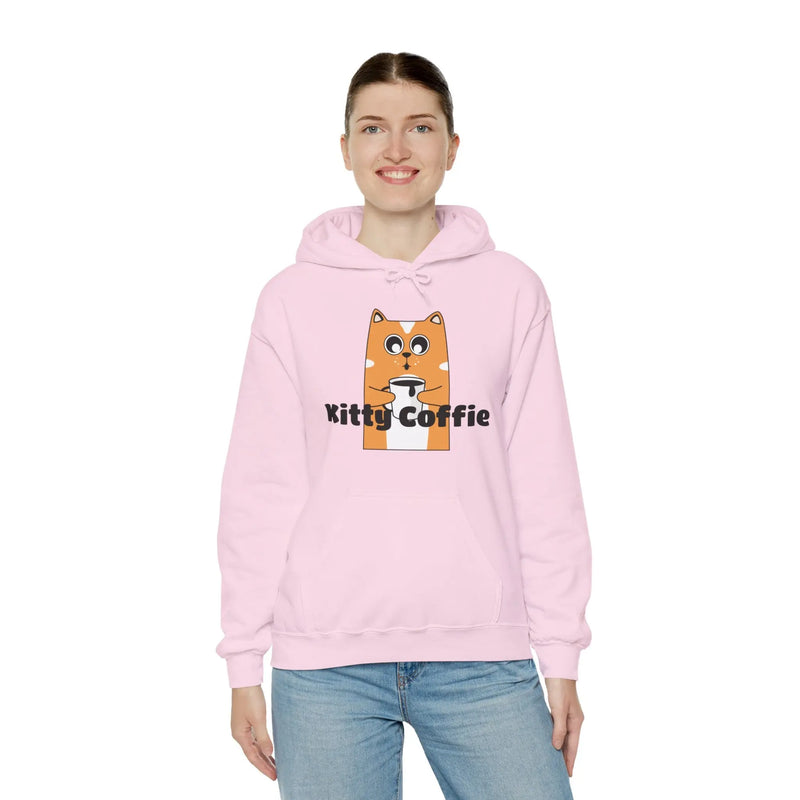 Ayzo Kitty Coffee Unisex Heavy Blend™ Hooded Sweatshirt Printify