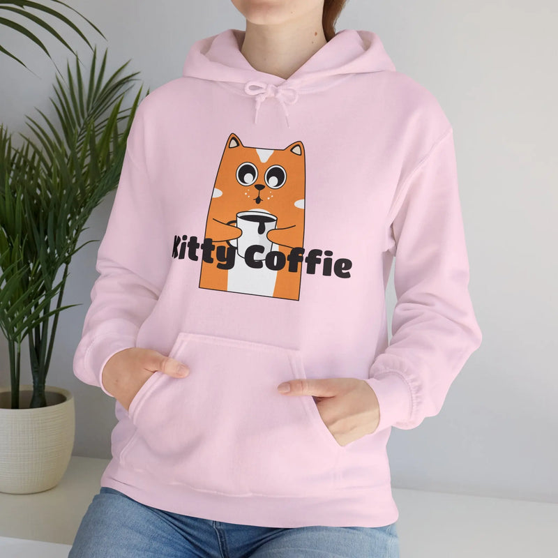 Ayzo Kitty Coffee Unisex Heavy Blend™ Hooded Sweatshirt Printify