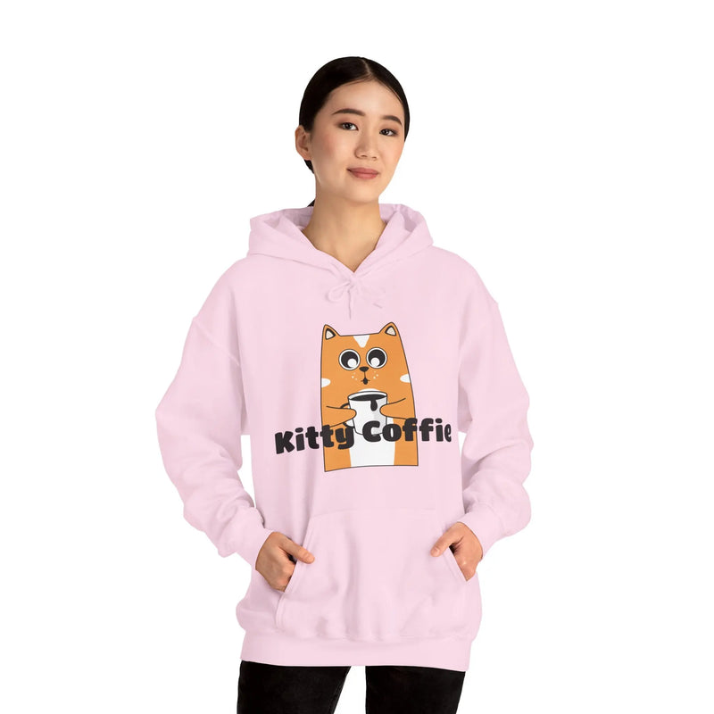 Ayzo Kitty Coffee Unisex Heavy Blend™ Hooded Sweatshirt Printify