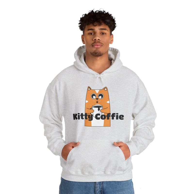 Ayzo Kitty Coffee Unisex Heavy Blend™ Hooded Sweatshirt Printify