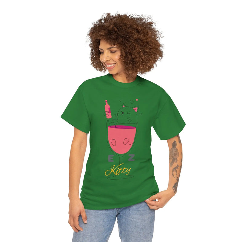 ZIPAL Kitty Unisex Heavy Cotton Tee Printify