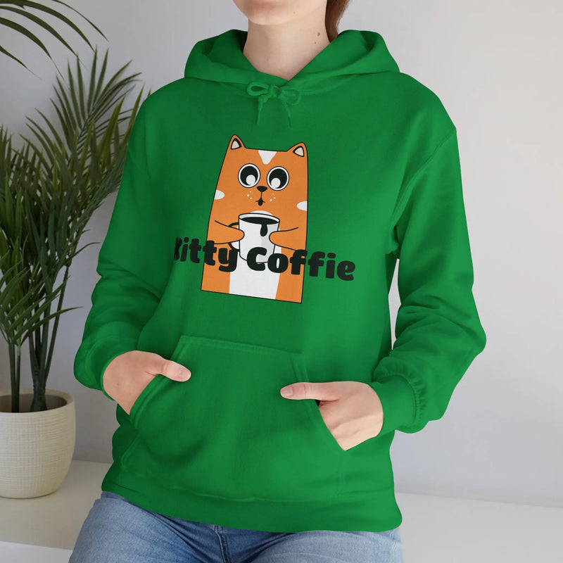 Ayzo Kitty Coffee Unisex Heavy Blend™ Hooded Sweatshirt Printify