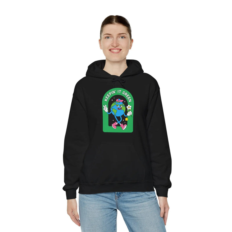 AYZO Keeping It Green Unisex Heavy Blend™ Hooded Sweatshirt Printify