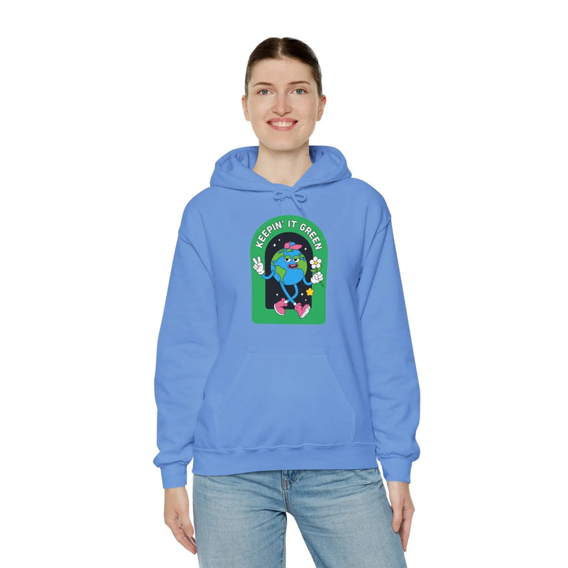 AYZO Keeping It Green Unisex Heavy Blend™ Hooded Sweatshirt Printify