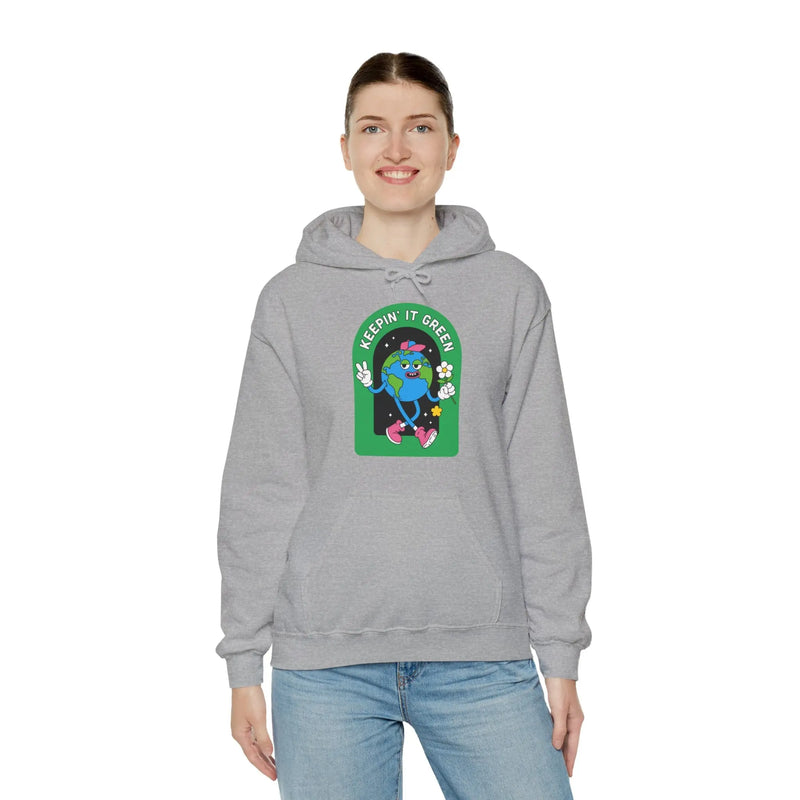 AYZO Keeping It Green Unisex Heavy Blend™ Hooded Sweatshirt Printify